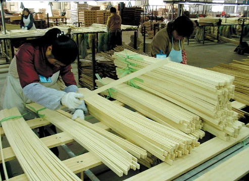5mm Bamboo Plywood Vertical Bamboo Panel Single Bamboo Board