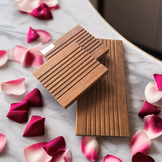 Лучшая цена строительного материала для использования вне помещений бамбуковый настил Decking WPC